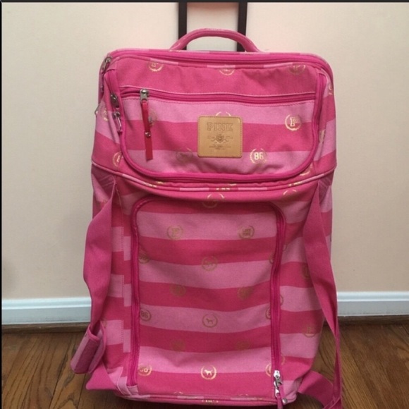 VICTORIAS SECRET PINK LUGGAGE